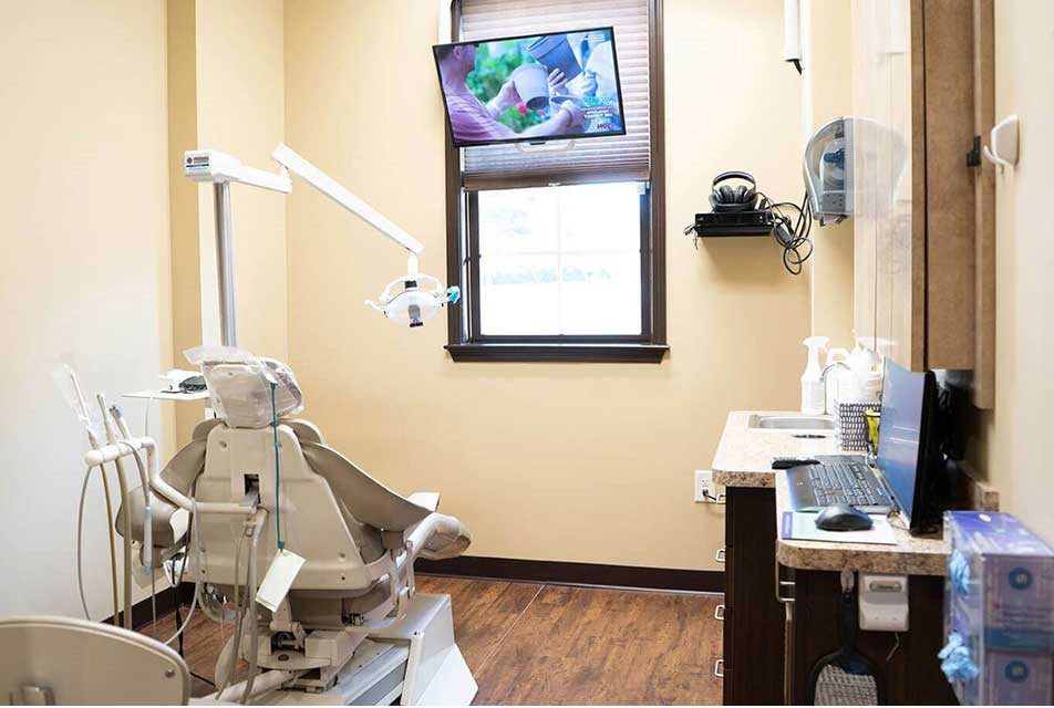 inside Lawrenceville dental office Optima Dental
