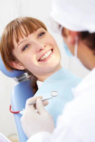 patient receiving dental care